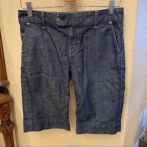 CITIZENS OF HUMANITY Women Blue Capri Jean Shorts Size 27